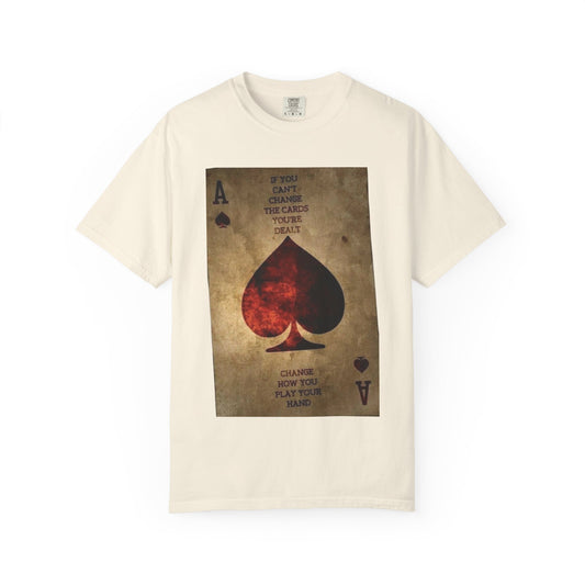 Vintage Playing Card T-Shirt, Retro Graphic