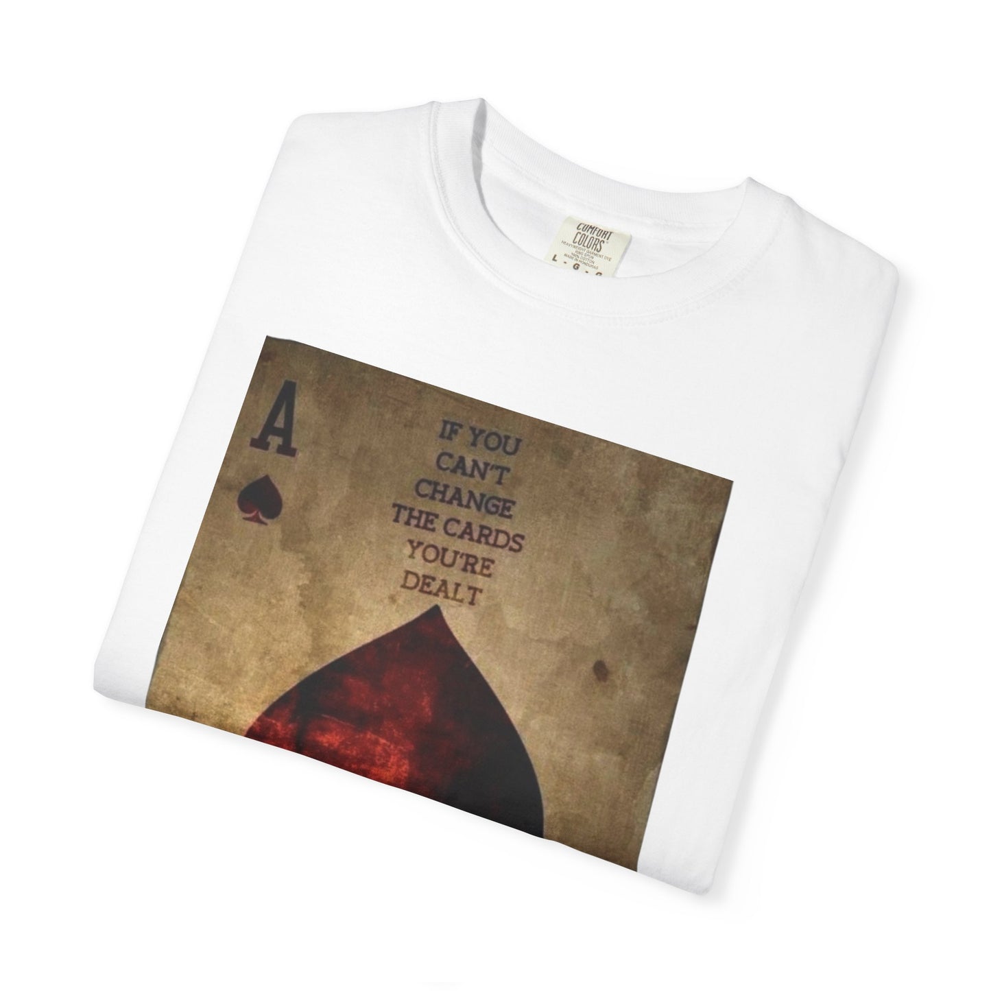 Vintage Playing Card T-Shirt, Retro Graphic