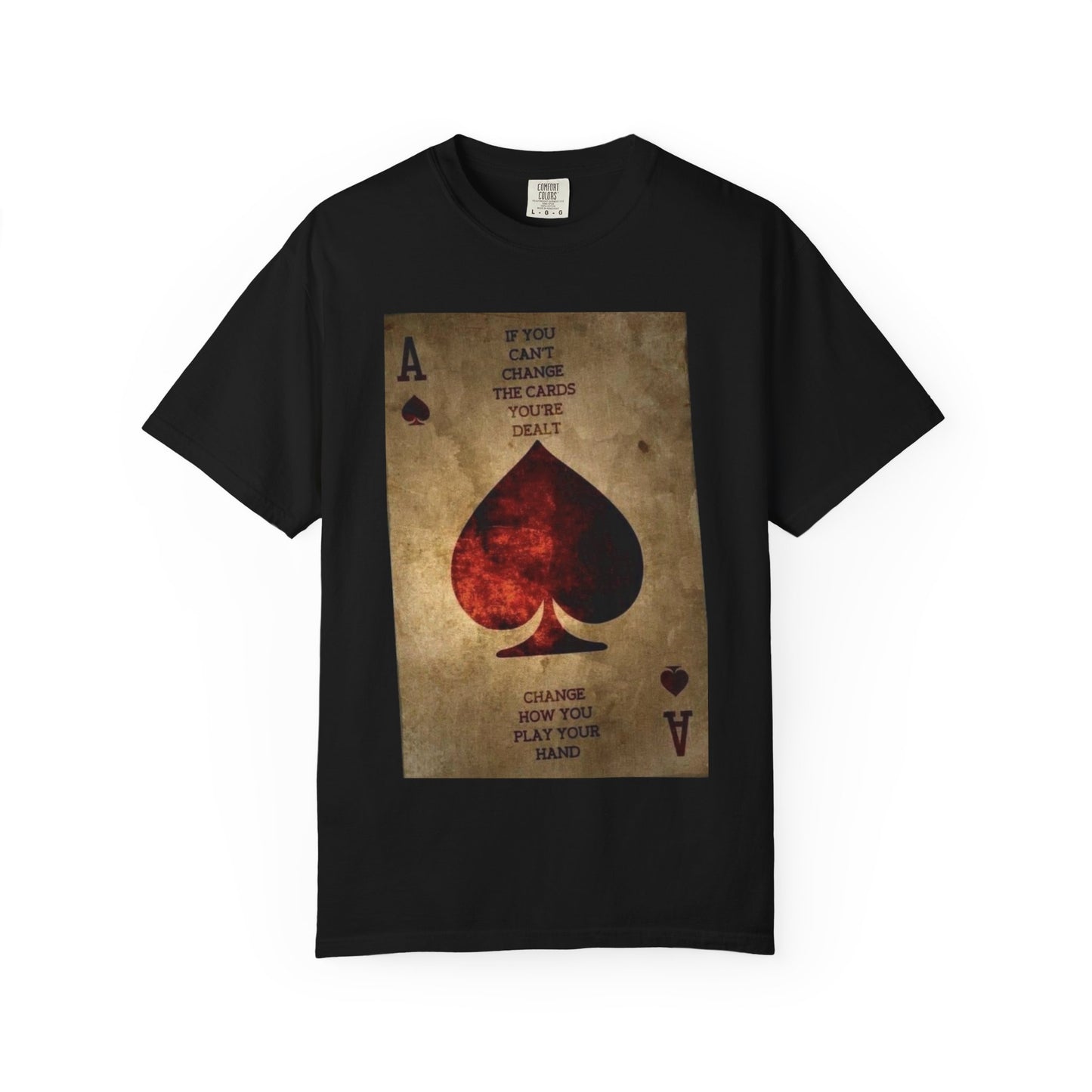 Vintage Playing Card T-Shirt, Retro Graphic