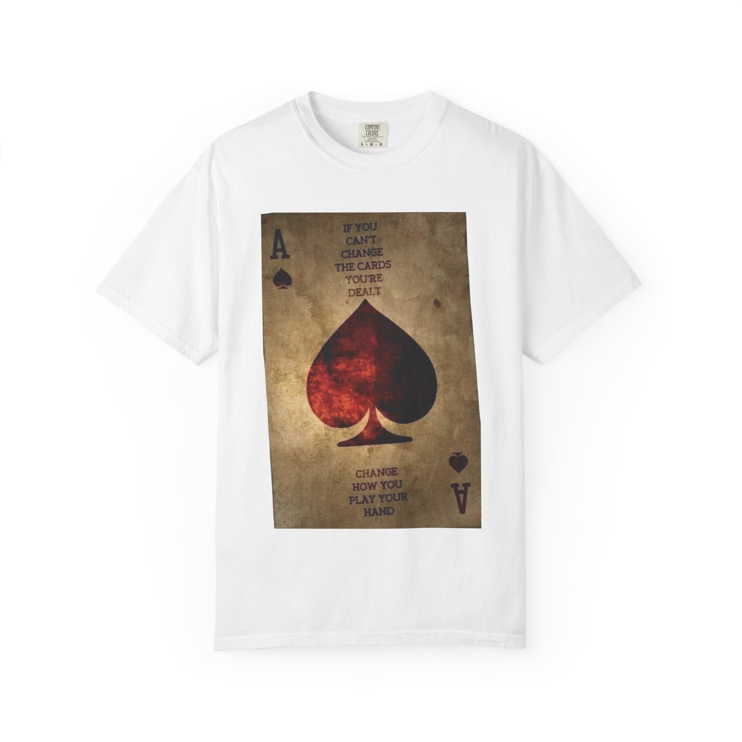Vintage Playing Card T-Shirt, Retro Graphic