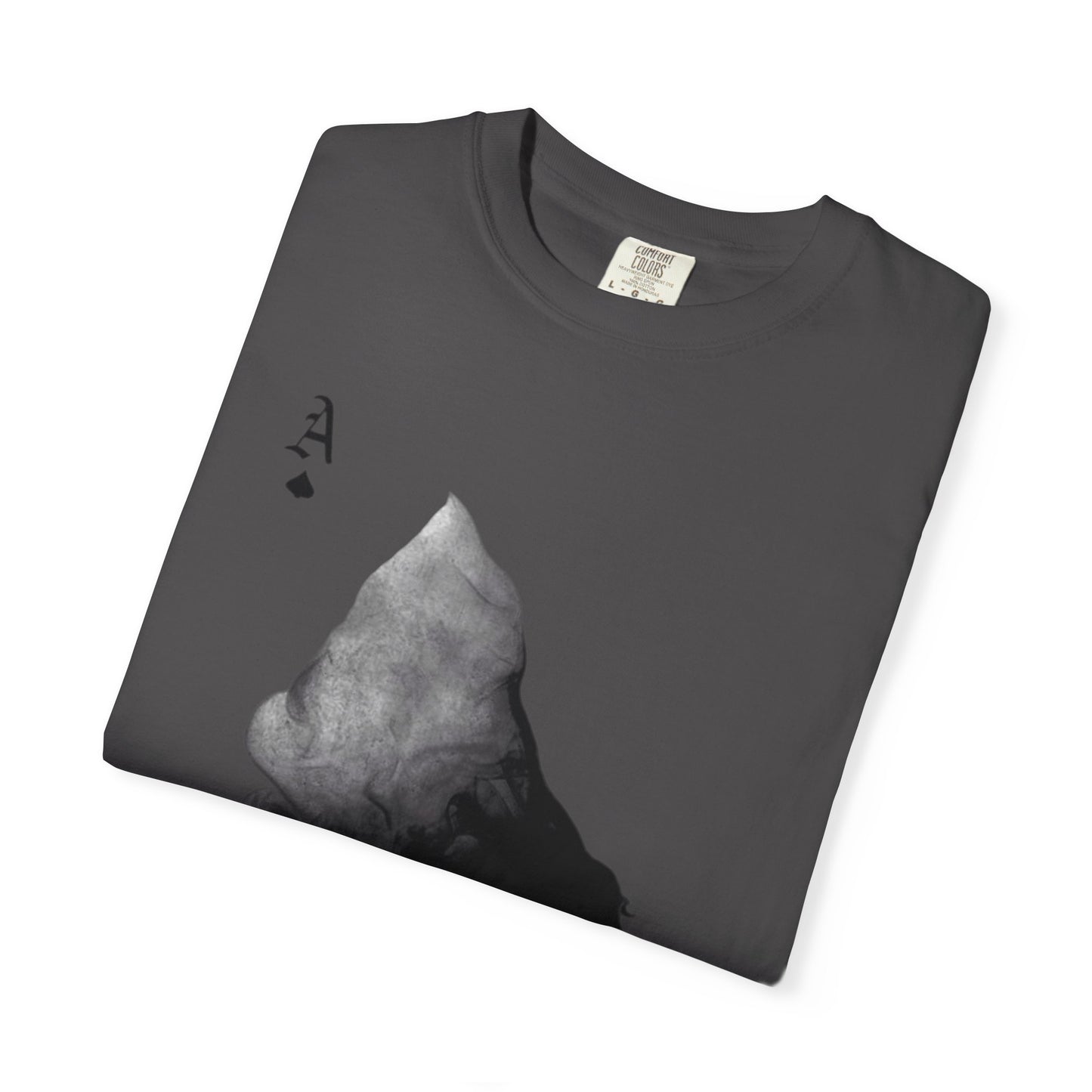 Ace of Spades Garment-Dyed T-Shirt | Cool Casual Wear, Poker Night Outfit,