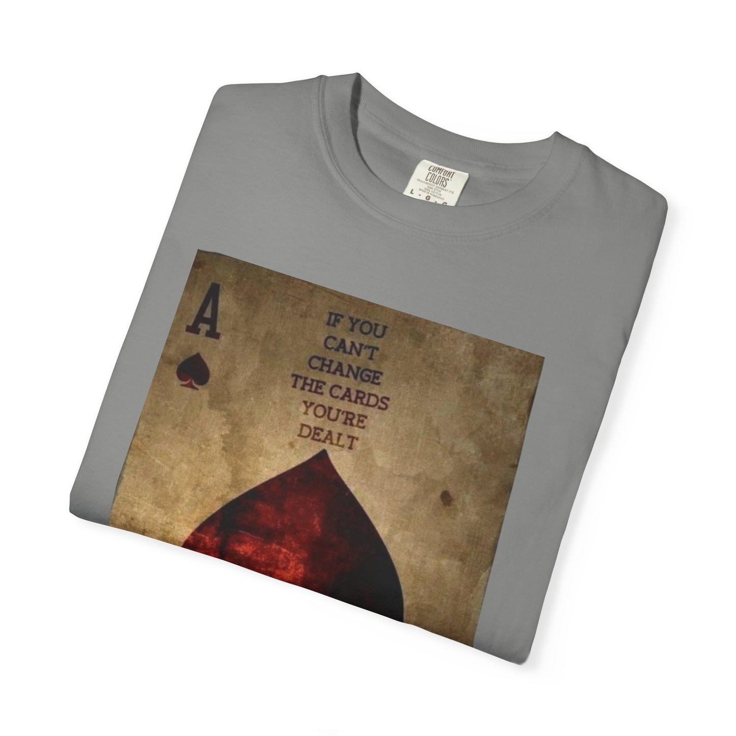 Vintage Playing Card T-Shirt, Retro Graphic