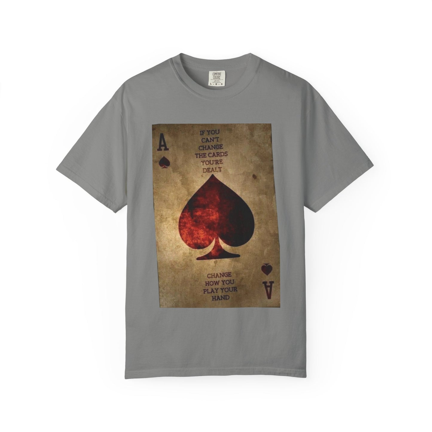 Vintage Playing Card T-Shirt, Retro Graphic