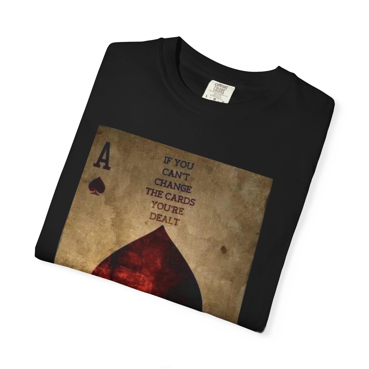 Vintage Playing Card T-Shirt, Retro Graphic