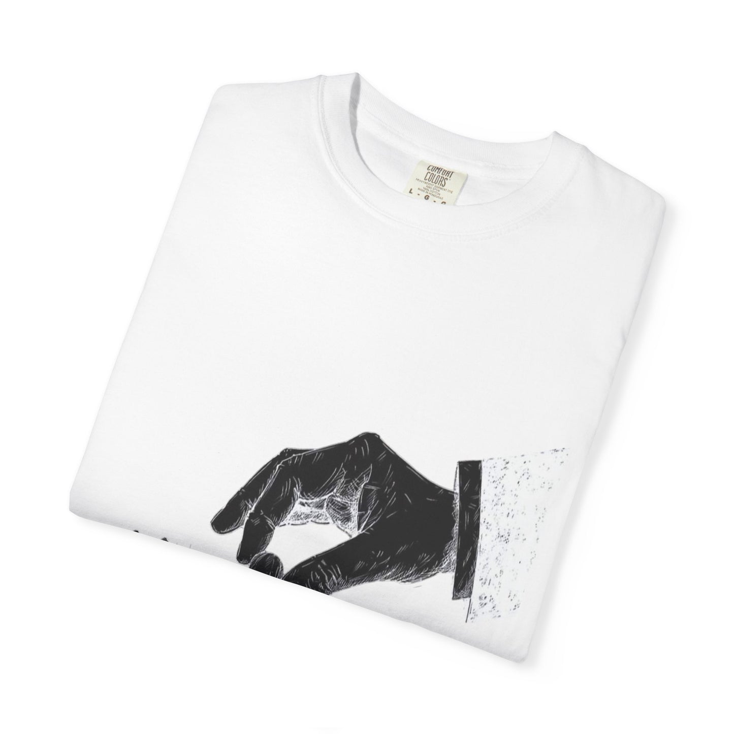 Chess-Inspired Unisex Garment-Dyed T-Shirt, Casual Style,Perfect for Game Night